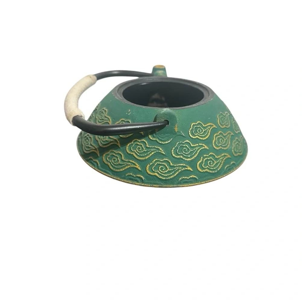 Cast Iron/Japanese Tea Pot With Infuser For Loose Leaf/Green - Picture 5 of 15